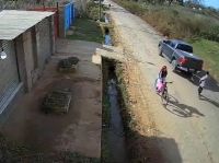 Zárate: Ató a su camioneta a un presunto delincuente y lo arrastró por la calle