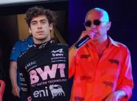 El inesperado guiño de la Fórmula 1 al Indio Solari tras el cruce entre Colapinto y Sainz