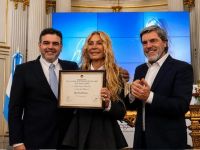 Cris Morena fue declarada Personalidad Destacada de la Cultura por la Legislatura porteña