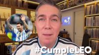 “El 10 a las 10”: Barili convoca a cantar el feliz cumpleaños a Messi