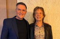 "¿Con esta van a ganar la Copa?": El guiño de Mick Jagger a los argentinos