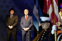 Javier Milei participó del acto por el Día de la Independencia de Estados Unidos