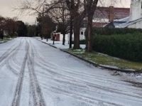 Con bajísimas temperaturas, el sur de la provincia de Buenos Aires registró caída de aguanieve