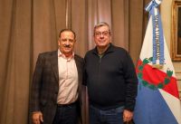 Germán Martínez respaldó a Quintela y cuestionó el desfinanciamiento de La Rioja