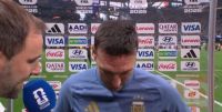 Scaloni se emocionó tras la victoria agónica de Argentina ante Egipto
