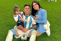 Valentina Cervantes mostró el tierno festejo de Benjamín y Olivia tras el triunfo de la Selección