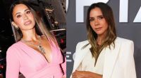 Anto Roccuzzo fue recibida por Victoria Beckham para la inauguración de una boutique de lujo