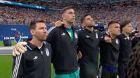 Un momento inolvidable: la emoción de la Selección con el Himno antes del partido ante Inglaterra