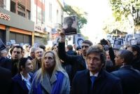 Javier Milei participa del acto de AMIA a 32 años del atentado terrorista