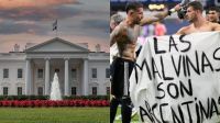 La Casa Blanca respaldó a la Selección por la bandera sobre Malvinas