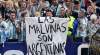 El emocionante audio del hincha que ingresó con la bandera de Malvinas al encuentro ante Inglaterra
