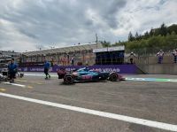 Colapinto finalizó 13° en la FP3 del GP de Bélgica y largará desde el puesto 11 este domingo