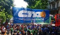 La CTA Autónoma apuntó contra el Gobierno por el nuevo cálculo de los aportes sindicales