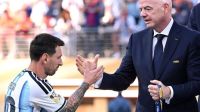 Infantino felicitó a la Selección tras el Mundial: "La actuación de la Albiceleste fue magnífica"