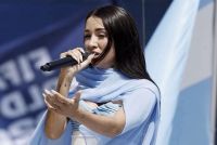 María Becerra compartió cómo le anunció a su familia que cantaría en la final del Mundial