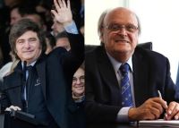 Milei agredió al ex ministro de producción Vasco de Mendiguren en La Rural: "Ladrón, arruinaste el país"