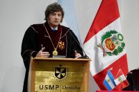 Milei fue nombrado Doctor Honoris Causa por una universidad de Perú tras su encuentro con Keiko Fujimori