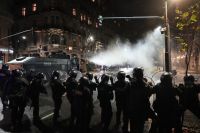 Incidentes frente al Congreso: Al menos diez detenidos y tres policías heridos