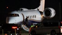 Lionel Messi aterrizó en Rosario para darle el último adiós a su padre