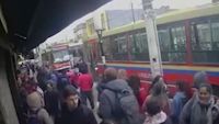 Moreno: Una mujer murió en el acto tras ser embestida por un colectivo yendo marcha atrás