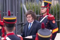 Milei advirtió por los "nuevos enemigos de la libertad" durante el acto por San Martín