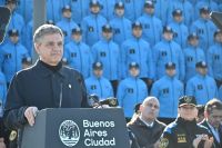 Jorge Macri reconoció a los mejores cadetes de la Policía de la Ciudad: “Quienes quieran romper el orden se equivocaron de ciudad”