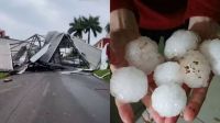 Un fuerte temporal azotó el sur de Brasil, Paraguay y Misiones con víctimas y destrozos