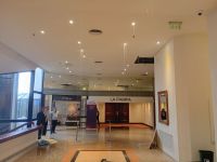 Una filtración en el Hotel Sheraton obligó a evacuar a la prensa en pleno evento liberal