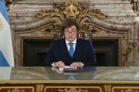 Javier Milei encabezó una reunión de Gabinete para definir la estrategia por Malvinas