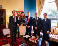 Jorge Macri reforzó el vínculo con Estados Unidos y respaldó el rumbo de Milei
