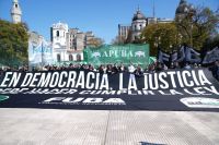 Protesta universitaria: la UBA llevó sus reclamos a Plaza de Mayo