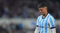 Crisis en Racing: Marcos Rojo faltó a la práctica y estaría negociando su salida