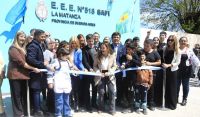 Espinoza y Kicillof inauguraron dos nuevas escuelas en La Matanza