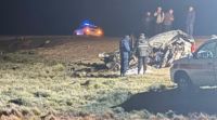Murieron un hombre y su hijo en un choque múltiple en Chubut