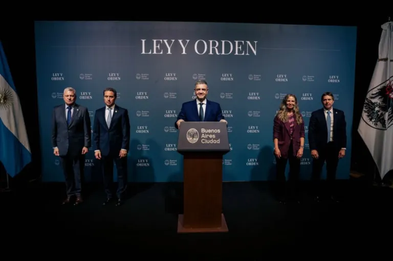 Jorge Macri anunció un nuevo Código Contravencional: "Se terminó la impunidad" Jorge Macri anunció un nuevo Código Contravencional: "Se terminó la impunidad"