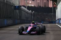 Colapinto debió abandonar la carrera Sprint en Singapur tras una falla en su Alpine