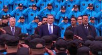 La Ciudad suma 600 nuevos policías: Jorge Macri encabezó el acto de egreso de los cursos NICE