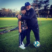 El fuerte mensaje de Benjamín Agüero en medio de la feroz interna familiar por Diego Maradona