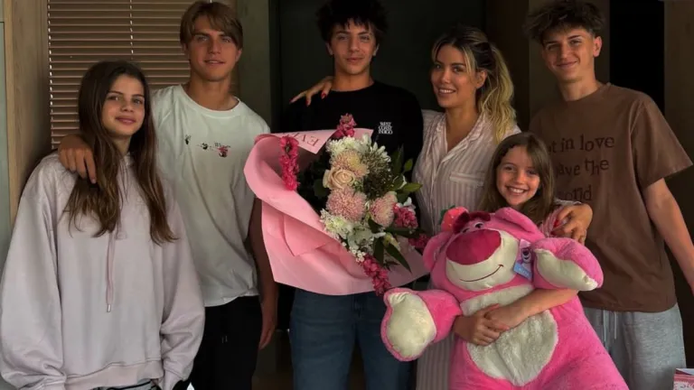Wanda Nara celebró el Día de la Madre rodeada de sus hijos: "Mi prioridad"