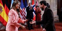 Así recibió la Princesa de Asturias a Messi antes de recibir el premio en España
