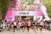Una multitudinaria carrera solidaria recolectó toneladas de alimentos en Campana